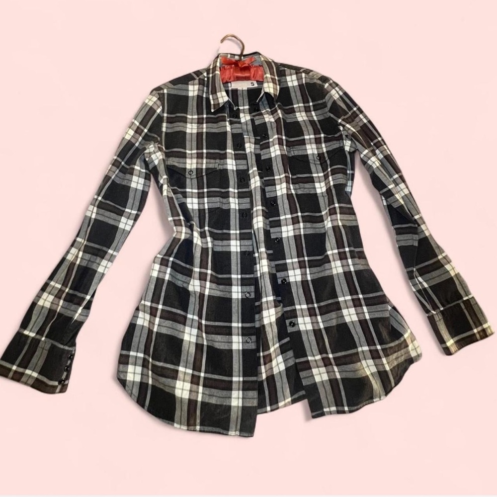 Rag & Bone Women’s Plaid Button Up Shirt Farmcore